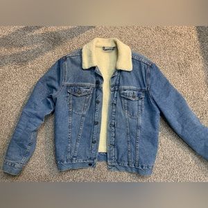 New Look jean sherpa jacket